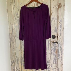 Deep purple Talbots dress